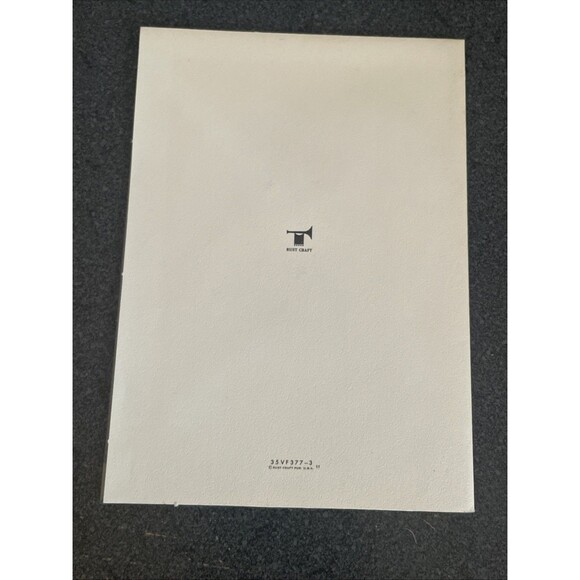 Vintage Rust Craft Happy Mothers Day Greeting Card Unused Ephemera Heart - Picture 5 of 7